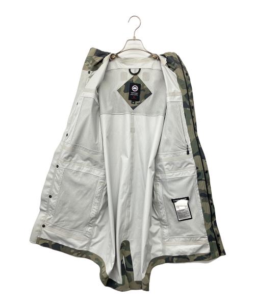 CANADA GOOSE（カナダグース）CANADA GOOSE (カナダグース) SEAWOLF JACKET PRINT グリーン サイズ:Mの古着・服飾アイテム