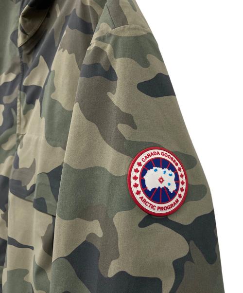 CANADA GOOSE（カナダグース）CANADA GOOSE (カナダグース) SEAWOLF JACKET PRINT グリーン サイズ:Mの古着・服飾アイテム