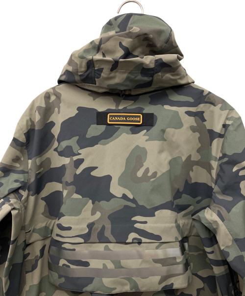 CANADA GOOSE（カナダグース）CANADA GOOSE (カナダグース) SEAWOLF JACKET PRINT グリーン サイズ:Mの古着・服飾アイテム