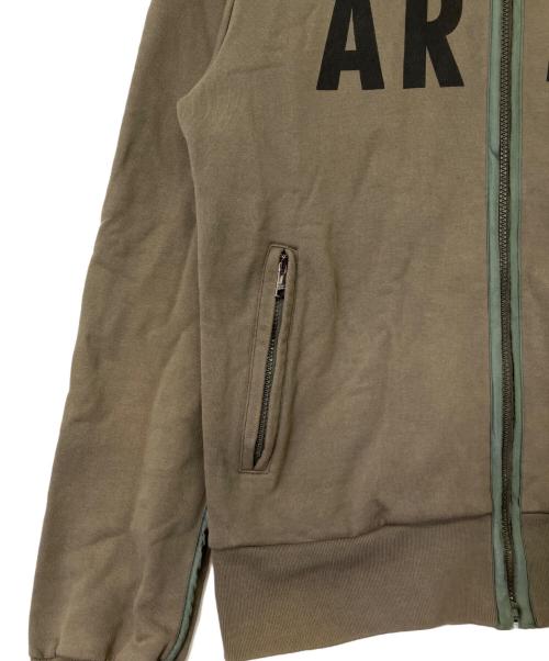 DOLCE & GABBANA（ドルチェ＆ガッバーナ）DOLCE & GABBANA (ドルチェ＆ガッバーナ) ジップアップスウェット オリーブ サイズ:52の古着・服飾アイテム