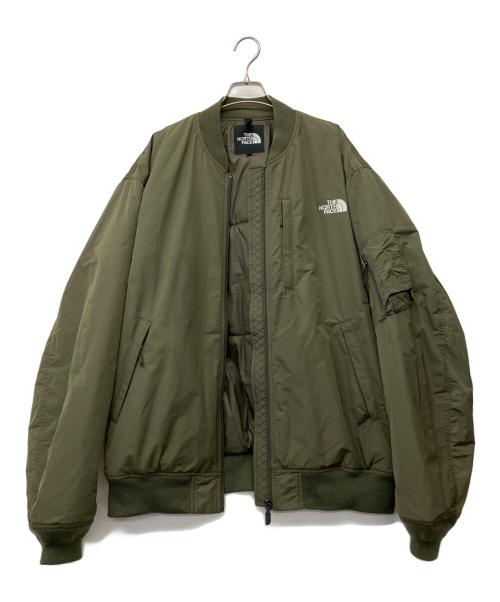 THE NORTH FACE（ザ ノース フェイス）THE NORTH FACE (ザ ノース フェイス) INSULATION BOMBER JACKET オリーブ サイズ:XLの古着・服飾アイテム