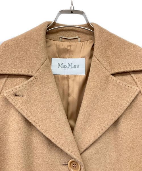 MaxMara（マックスマーラ）MaxMara (マックスマーラ) チェスターコート ベージュ サイズ:36の古着・服飾アイテム