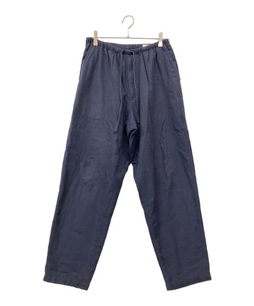 COMOLI（コモリ）COMOLI (コモリ) コットンネル テーパードパンツ ネイビー サイズ:Sの古着・服飾アイテム