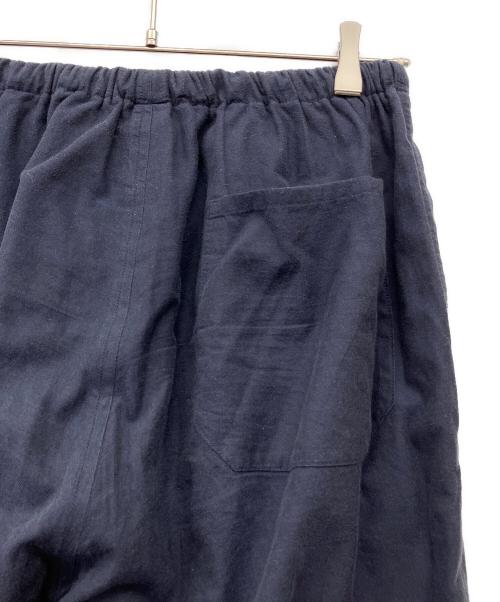 COMOLI（コモリ）COMOLI (コモリ) コットンネル テーパードパンツ ネイビー サイズ:Sの古着・服飾アイテム