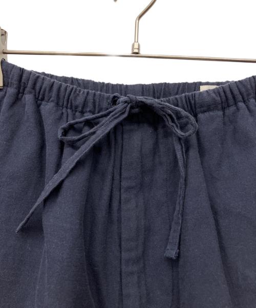 COMOLI（コモリ）COMOLI (コモリ) コットンネル テーパードパンツ ネイビー サイズ:Sの古着・服飾アイテム