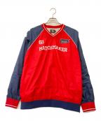 ROUGH&SWELLラフアンドスウェル）の古着「ゴルフウェア(トップス)」｜レッド×ネイビー