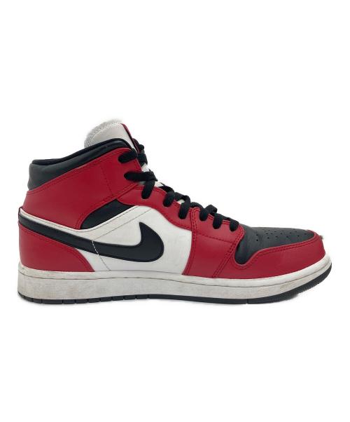 NIKE（ナイキ）NIKE (ナイキ) NIKE AIR JORDAN 1 MID ”CHICAGO BLACK TOE” レッド×ブラック サイズ:28cmの古着・服飾アイテム