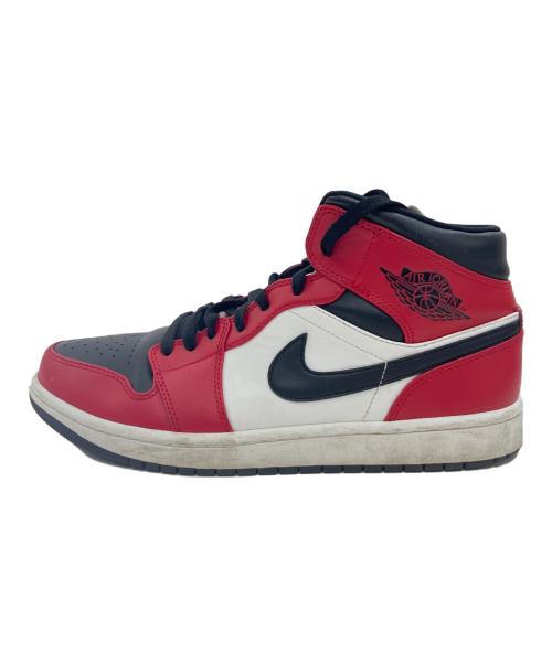 NIKE（ナイキ）NIKE (ナイキ) NIKE AIR JORDAN 1 MID ”CHICAGO BLACK TOE” レッド×ブラック サイズ:28cmの古着・服飾アイテム