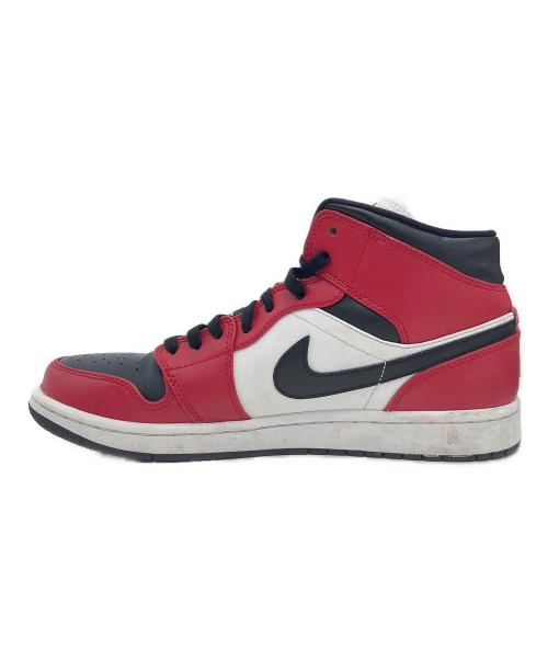 NIKE（ナイキ）NIKE (ナイキ) NIKE AIR JORDAN 1 MID ”CHICAGO BLACK TOE” レッド×ブラック サイズ:28cmの古着・服飾アイテム