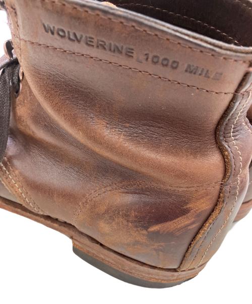 WOLVERINE（ウルヴァリン）WOLVERINE (ウルヴァリン) 1000マイルブーツ ブラウン サイズ:不明の古着・服飾アイテム