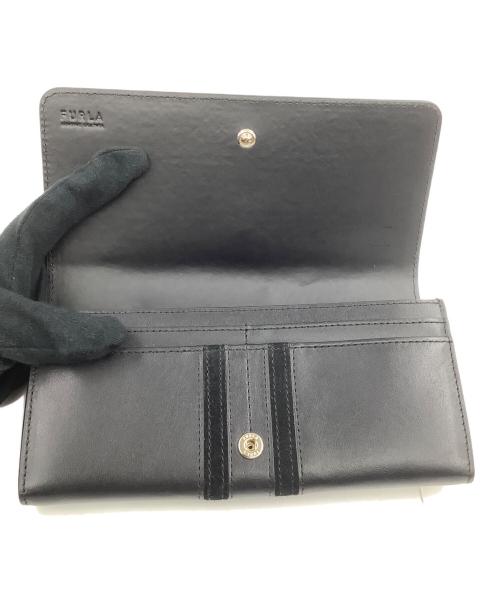 FURLA（フルラ）FURLA (フルラ) 長財布 ブラックの古着・服飾アイテム