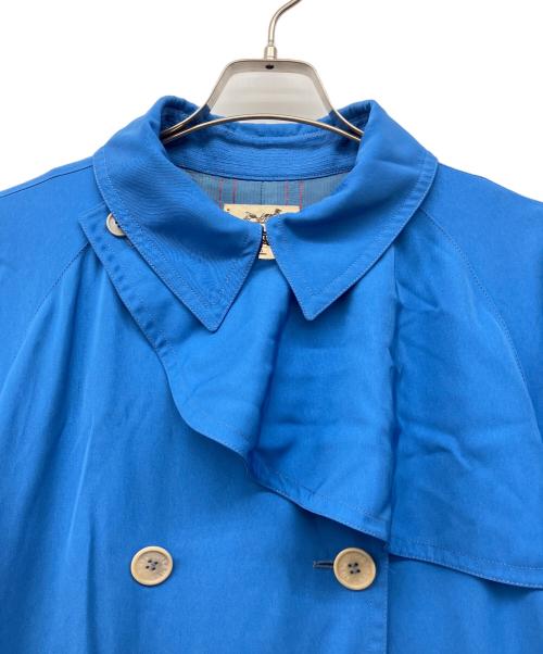 HERMES（エルメス）HERMES (エルメス) スプリングコート スカイブルー サイズ:38の古着・服飾アイテム