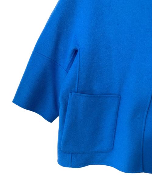 WEEKEND Max Mara（ウィークエンド マックスマーラ）WEEKEND Max Mara (ウィークエンド マックスマーラ) ダブルフェイスコート ブルー サイズ:38の古着・服飾アイテム