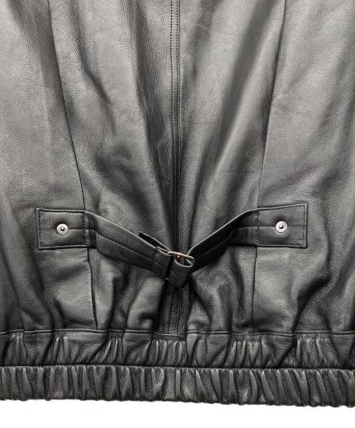 MAISON SPECIAL（メゾンスペシャル）MAISON SPECIAL (メゾンスペシャル) ラムレザージャケット ブラックの古着・服飾アイテム