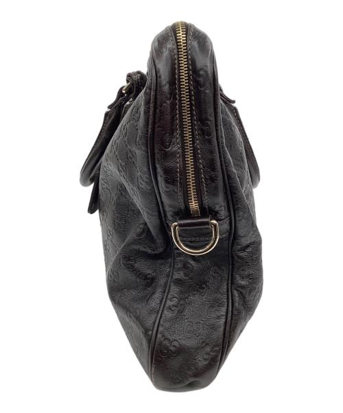 GUCCI（グッチ）GUCCI (グッチ) ブリーフケース ブラウンの古着・服飾アイテム