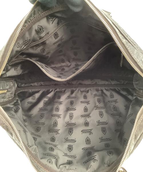 GUCCI（グッチ）GUCCI (グッチ) ブリーフケース ブラウンの古着・服飾アイテム