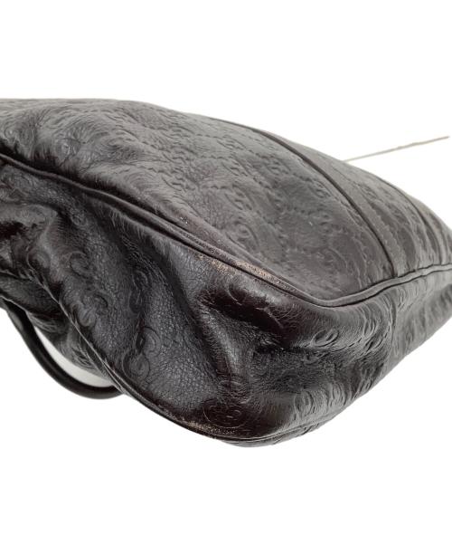 GUCCI（グッチ）GUCCI (グッチ) ブリーフケース ブラウンの古着・服飾アイテム