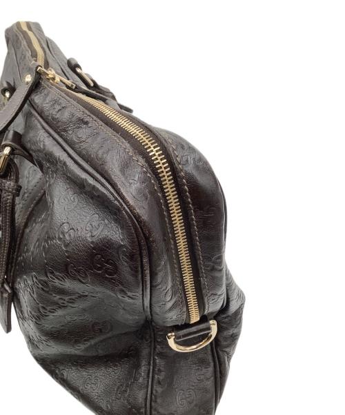 GUCCI（グッチ）GUCCI (グッチ) ブリーフケース ブラウンの古着・服飾アイテム