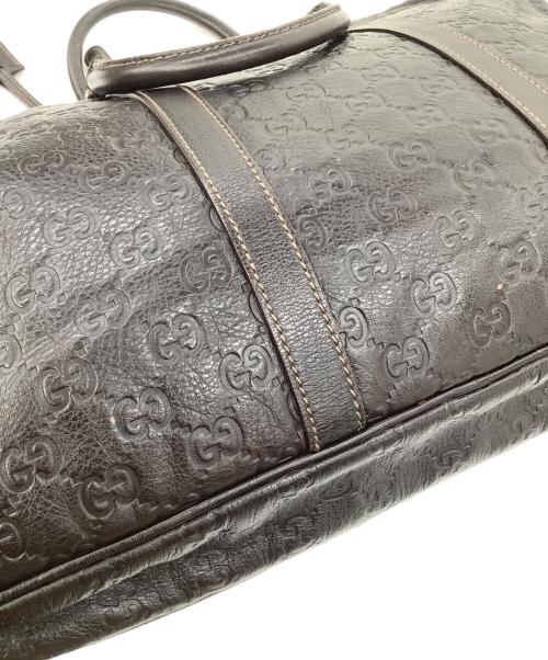 GUCCI（グッチ）GUCCI (グッチ) ブリーフケース ブラウンの古着・服飾アイテム
