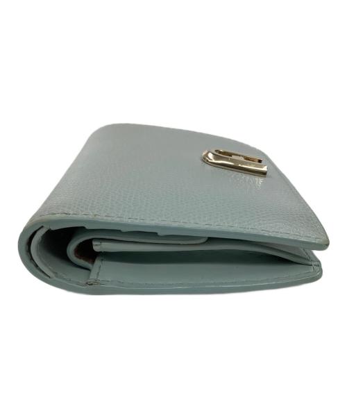 FURLA（フルラ）FURLA (フルラ) COMPACT WALLET ミントグリーンの古着・服飾アイテム