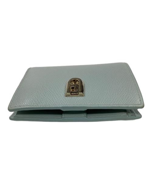 FURLA（フルラ）FURLA (フルラ) COMPACT WALLET ミントグリーンの古着・服飾アイテム