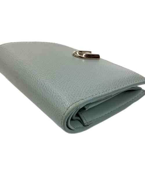 FURLA（フルラ）FURLA (フルラ) COMPACT WALLET ミントグリーンの古着・服飾アイテム