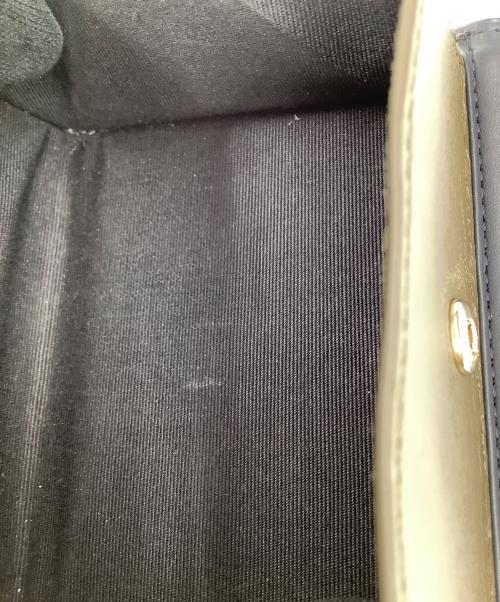 PAUL SMITH（ポールスミス）PAUL SMITH (ポールスミス) 3つ折り財布 ネイビー×ベージュの古着・服飾アイテム
