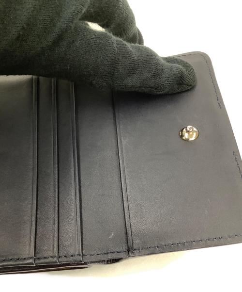 PAUL SMITH（ポールスミス）PAUL SMITH (ポールスミス) 3つ折り財布 ネイビー×ベージュの古着・服飾アイテム