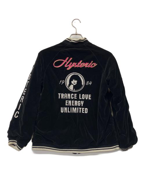 Hysteric Glamour（ヒステリックグラマー）Hysteric Glamour (ヒステリックグラマー) リバーシブルスカジャン ブラック サイズ:FREEの古着・服飾アイテム