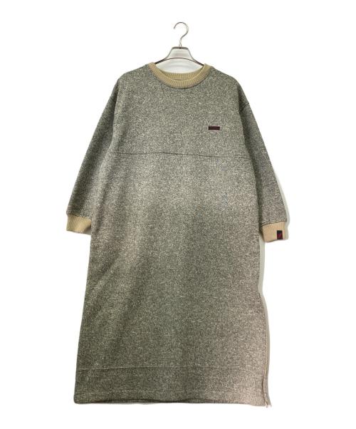 GRAMICCI（グラミチ）GRAMICCI (グラミチ) 長袖ワンピース グレー サイズ:FREEの古着・服飾アイテム