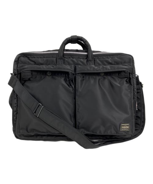 PORTER（ポーター）PORTER (ポーター) 3WAY DOCUMENT BAG W zip ブラックの古着・服飾アイテム