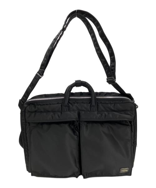 PORTER（ポーター）PORTER (ポーター) 3WAY DOCUMENT BAG W zip ブラックの古着・服飾アイテム