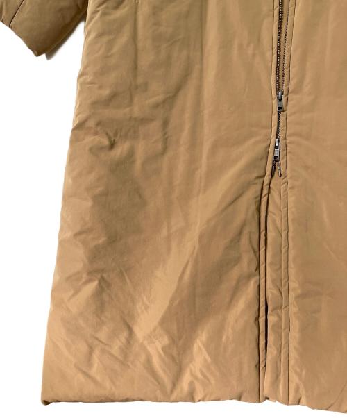 23区（ニジュウサンク）23区 (ニジュウサンク) 中綿ノンステッチロングアウター キャメル サイズ:38の古着・服飾アイテム