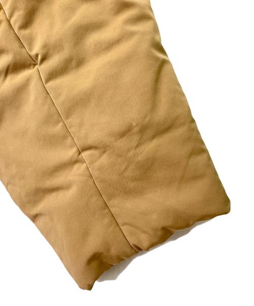 23区（ニジュウサンク）23区 (ニジュウサンク) 中綿ノンステッチロングアウター キャメル サイズ:38の古着・服飾アイテム