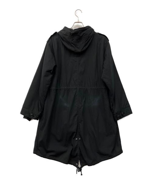 HOUSTON（ヒューストン）HOUSTON (ヒューストン) ライナー付きM-51モッズコート ブラック サイズ:xxsの古着・服飾アイテム