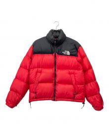 THE NORTH FACE（ザ ノース フェイス）の古着「リバーシブルダウンジャケット」｜レッド
