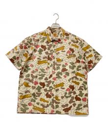 HUMAN MADE×KAWS（ヒューマンメイド×カウズ）の古着「半袖シャツ」｜ベージュ