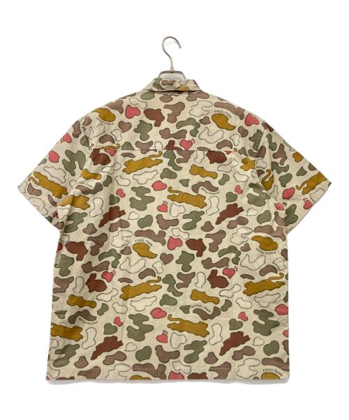 HUMAN MADE（ヒューマンメイド）HUMAN MADE (ヒューマンメイド) KAWS (カウズ) 半袖シャツ ベージュ サイズ:XLの古着・服飾アイテム