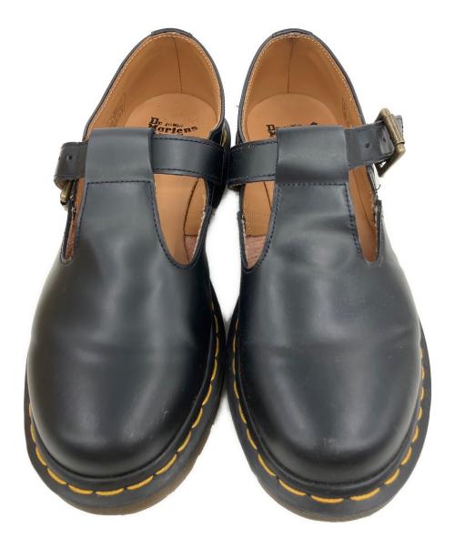 Dr.Martens（ドクターマーチン）Dr.Martens (ドクターマーチン) POLLEY Tバーシューズ ブラック サイズ:UK6の古着・服飾アイテム