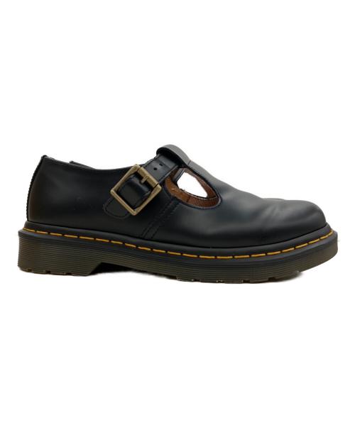 Dr.Martens（ドクターマーチン）Dr.Martens (ドクターマーチン) POLLEY Tバーシューズ ブラック サイズ:UK6の古着・服飾アイテム