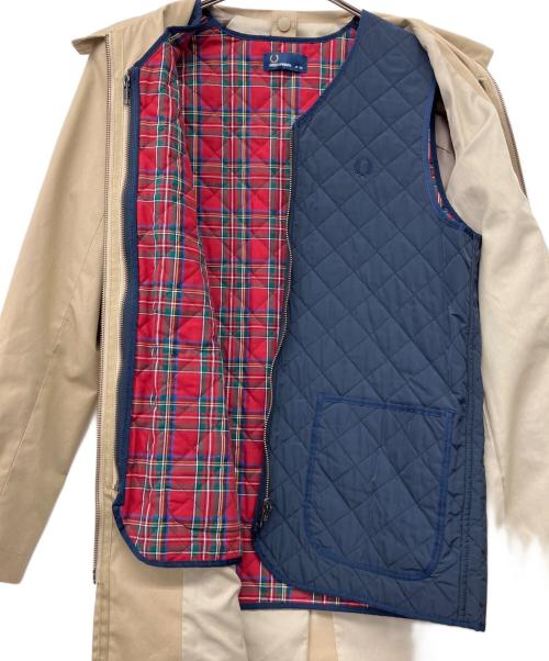 FRED PERRY（フレッドペリー）FRED PERRY (フレッドペリー) ハリントンマックコート ベージュ サイズ:XSの古着・服飾アイテム