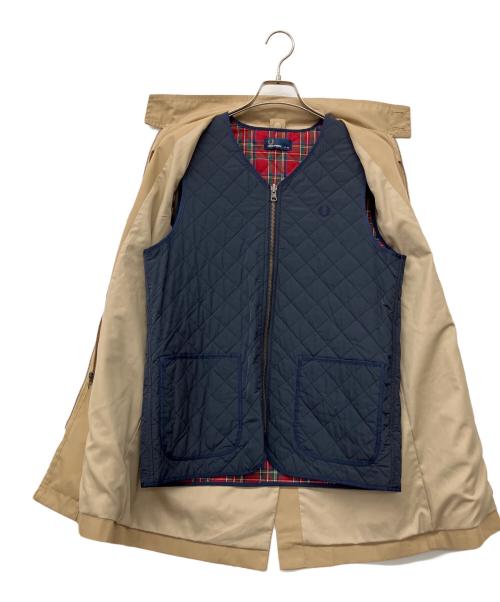 FRED PERRY（フレッドペリー）FRED PERRY (フレッドペリー) ハリントンマックコート ベージュ サイズ:XSの古着・服飾アイテム