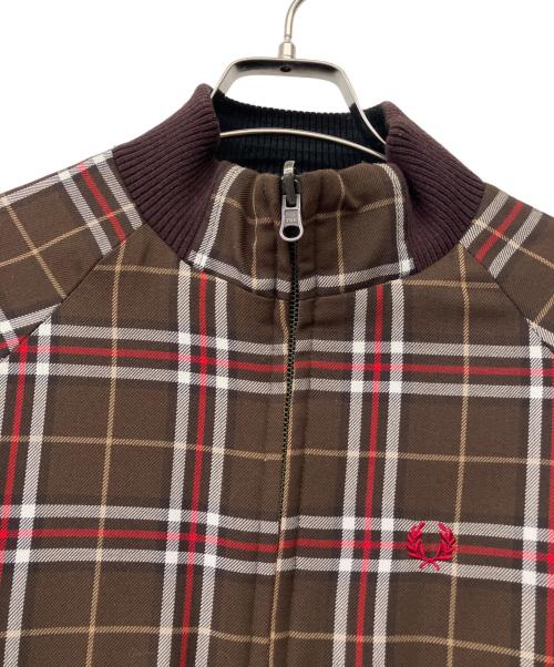 FRED PERRY（フレッドペリー）FRED PERRY (フレッドペリー) キルティングリバーシブルジャケット ブラウン サイズ:Mの古着・服飾アイテム