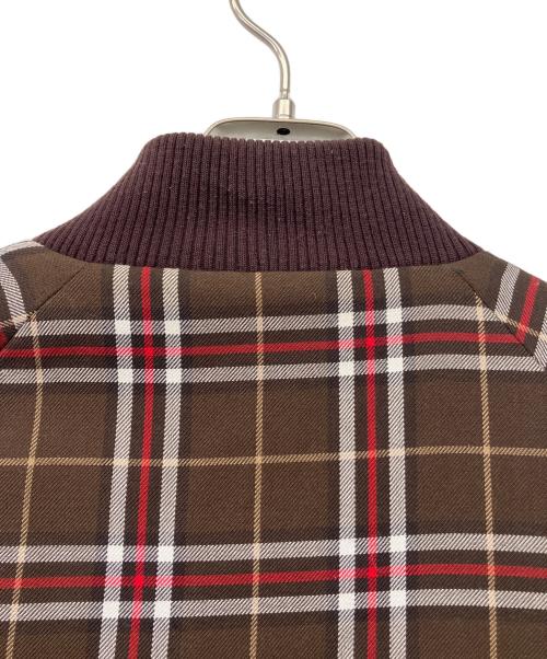 FRED PERRY（フレッドペリー）FRED PERRY (フレッドペリー) キルティングリバーシブルジャケット ブラウン サイズ:Mの古着・服飾アイテム