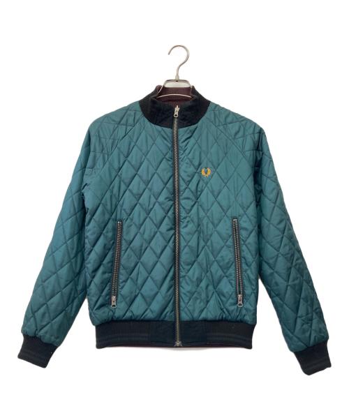 FRED PERRY（フレッドペリー）FRED PERRY (フレッドペリー) キルティングリバーシブルジャケット ブラウン サイズ:Mの古着・服飾アイテム
