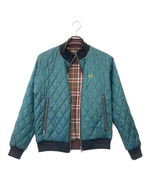 FRED PERRY（フレッドペリー）FRED PERRY (フレッドペリー) キルティングリバーシブルジャケット ブラウン サイズ:Mの古着・服飾アイテム