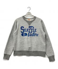 whitesville（ホワイツビル）の古着「両Vガゼット霜降りスウェット SEATTLE」｜グレー