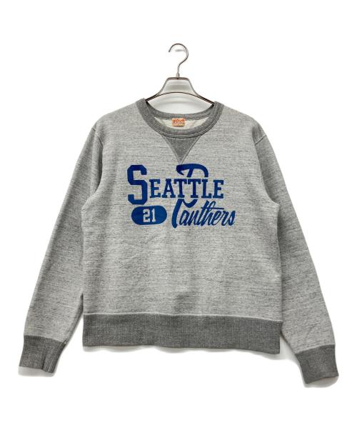 whitesville（ホワイツビル）WHITESVILLE (ホワイツビル) 両Vガゼット霜降りスウェット SEATTLE グレー サイズ:Mの古着・服飾アイテム