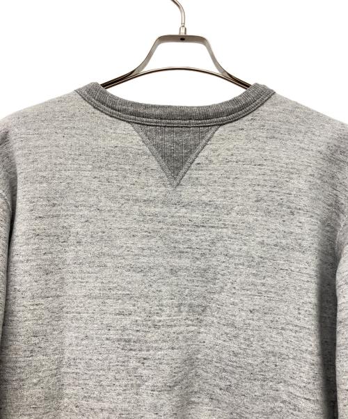 whitesville（ホワイツビル）WHITESVILLE (ホワイツビル) 両Vガゼット霜降りスウェット SEATTLE グレー サイズ:Mの古着・服飾アイテム