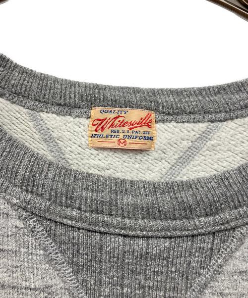 whitesville（ホワイツビル）WHITESVILLE (ホワイツビル) 両Vガゼット霜降りスウェット SEATTLE グレー サイズ:Mの古着・服飾アイテム